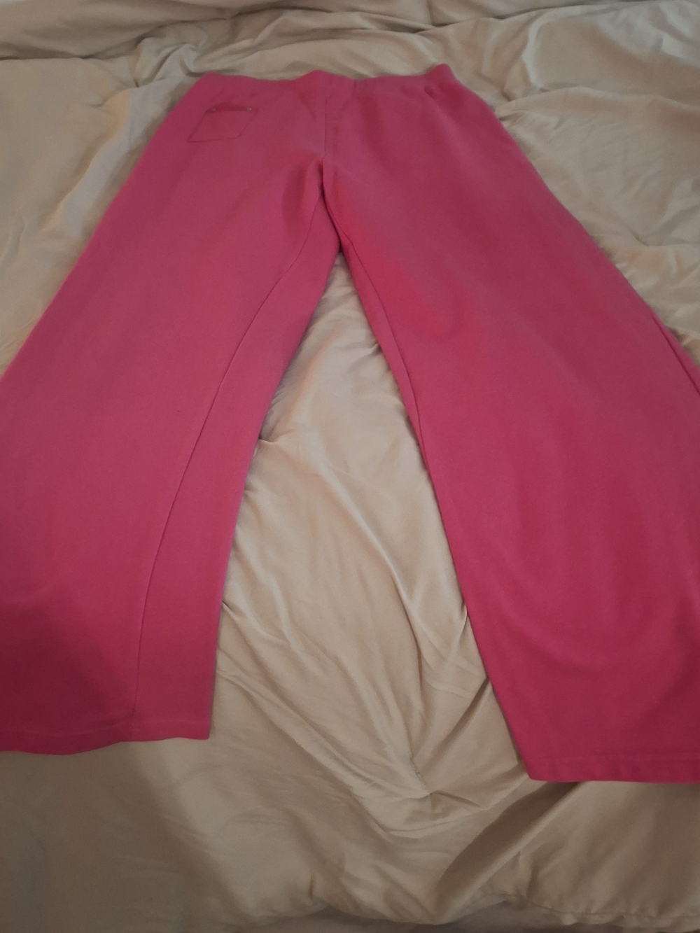 Kim Rogers Women's Hot Pink Elastic Waist Lounge Pants - Picture 2 of 8